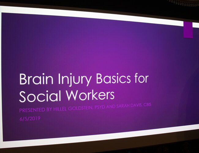 The 2019 Brain Injury Training workshop at The Gatesworth