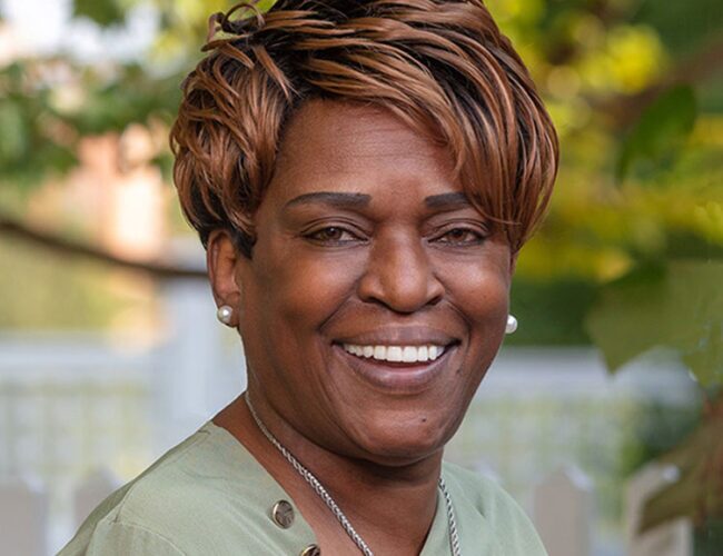 Portrait of Gloria Richardson, Director of Housekeeping/Laundry