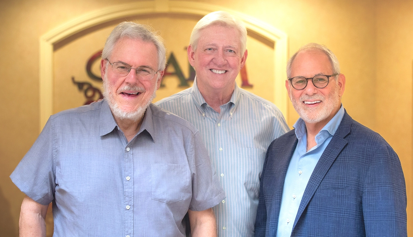 Parc Provence owners - left to right: Charlie Deutsch, Bob Leonard, David Smith