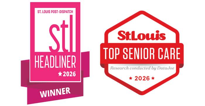 STL Headliner 2026 winner and St. Louis magazine top senior care 2026.