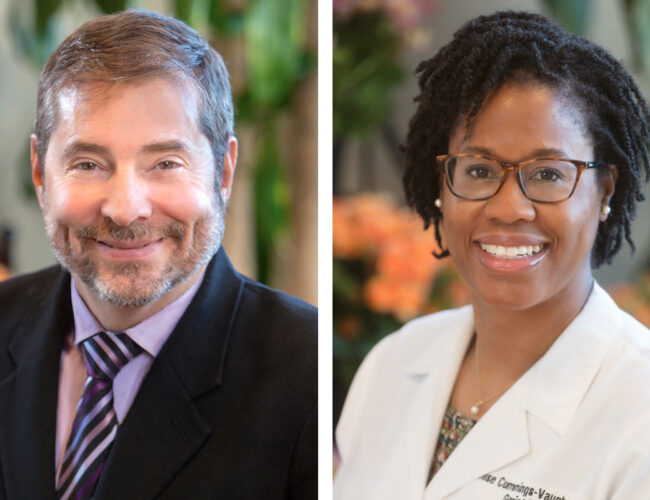 Dr. David Carr and Dr. Lenise Cummings-Vaughn