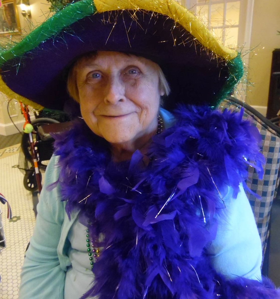 Mardi Gras Alzheimers Dementia Facility St Louis Memory Care Activity Senior Care