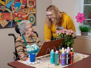 Using Art to Deal with Dementia