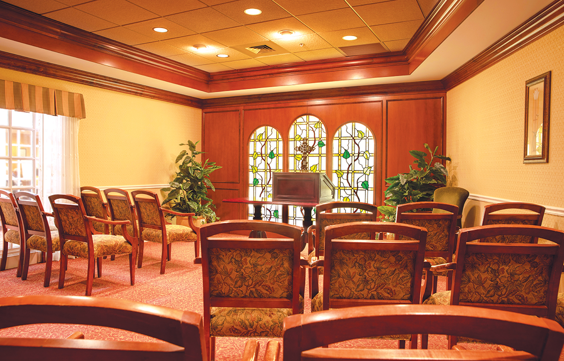 Parc Provence Memory Care Skilled Nursing Community Chapel