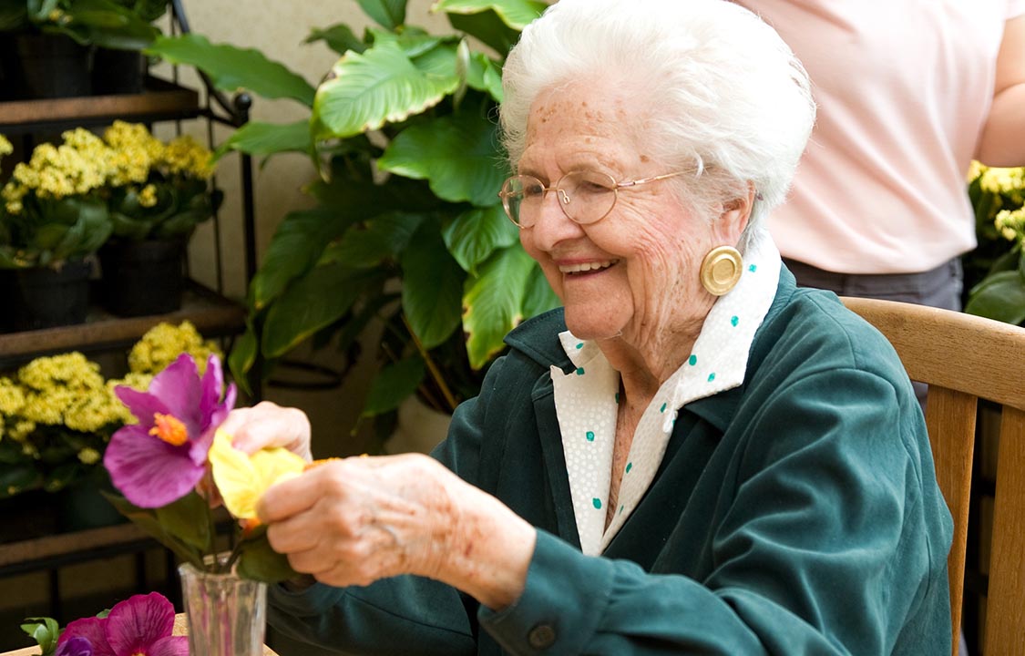 Parc Provence Memory Care Activities Greenhouse