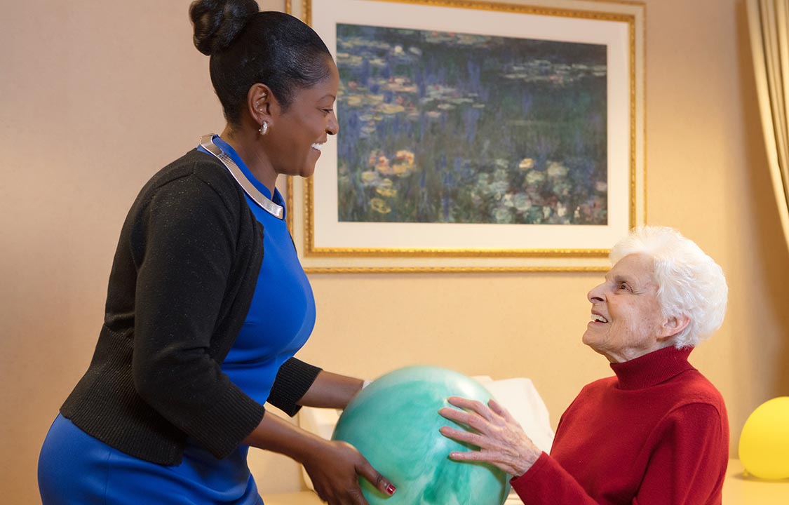 Parc Provence Memory Care Activities Physical Therapy