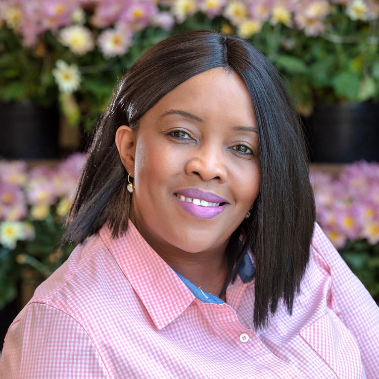 Portrait of Edna Mukelabai, Resident Care Director