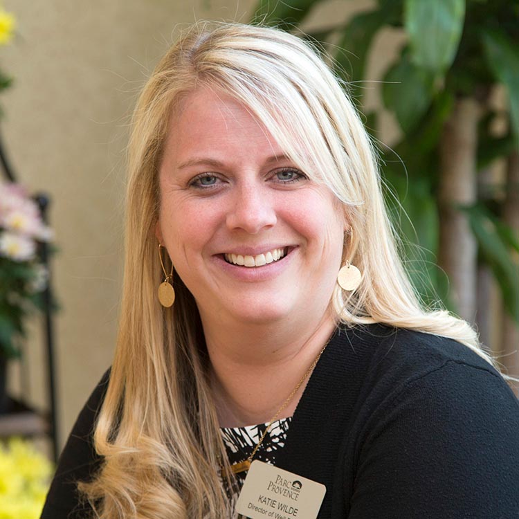 Portrait of Katie Wilde, Director of Well-being