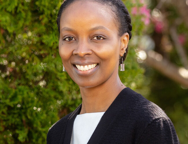 Portrait of Esther Kaguthi, Director of Social Services