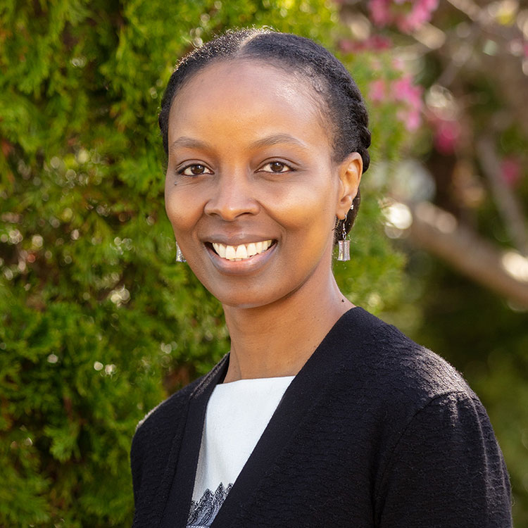 Portrait of Esther Kaguthi, Director of Social Services