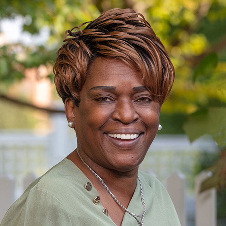 Portrait of Gloria Richardson, Director of Housekeeping/Laundry