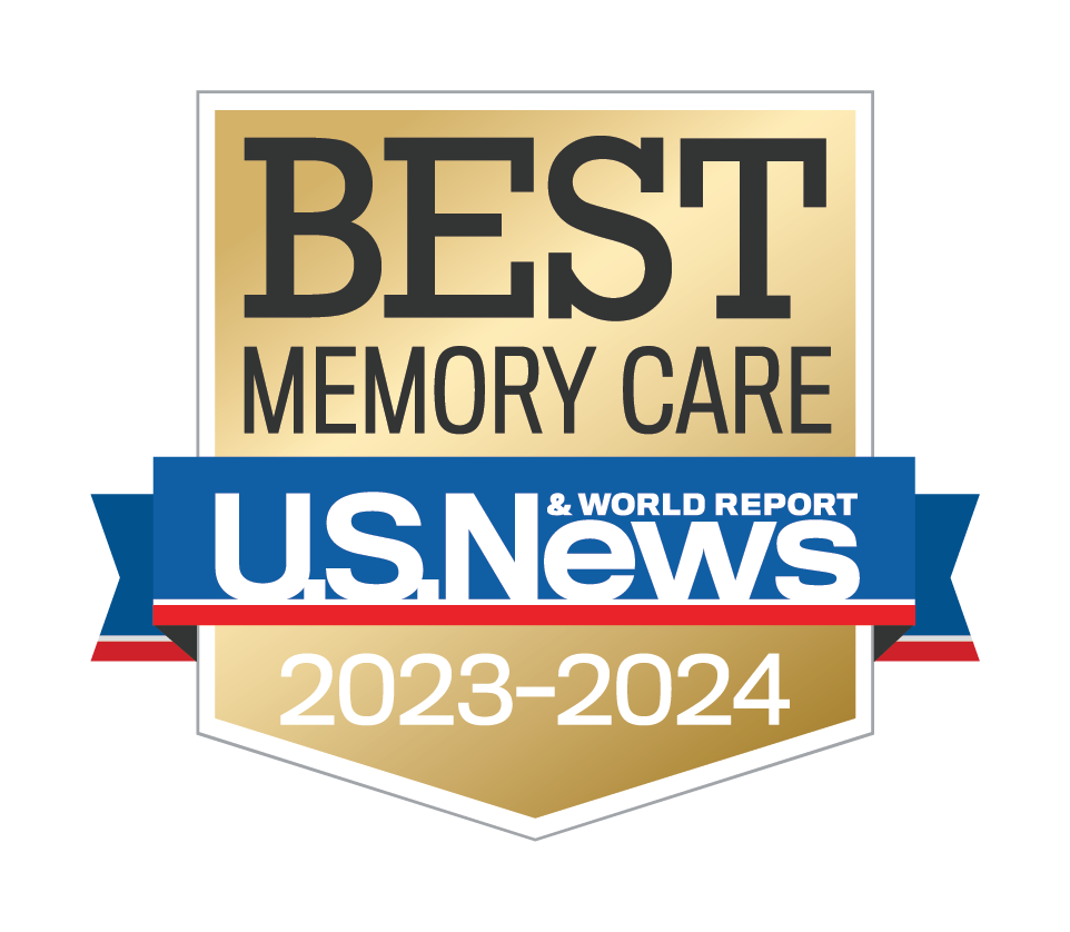 Rated Best Memory Care 2023-2024 by U.S. News